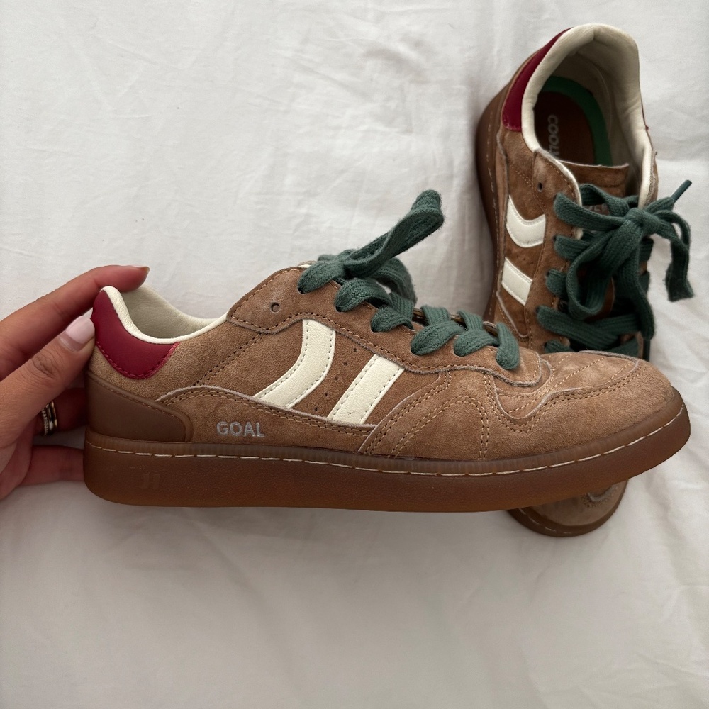 Coolway Goal Sneakers - Color Tan - Size 6